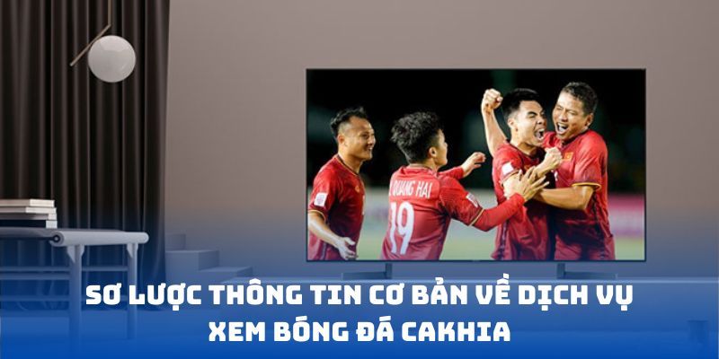 Sơ lược thông tin cơ bản về dịch vụ xem bóng đá Cakhia
